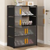 架出租房用门口放鞋 开门鞋 柜简易家用多层收纳柜走廊卧室防尘鞋 柜