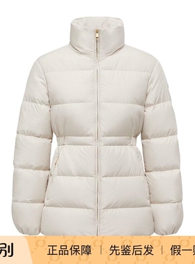 MONCLER/盟可睐 25秋冬白色高领女士微标羽绒服正品代购K20931A00