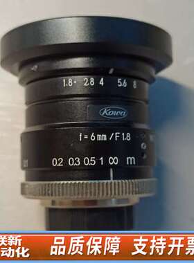 kowa  LM6HC  6mm  f1.8工业相机镜头，一