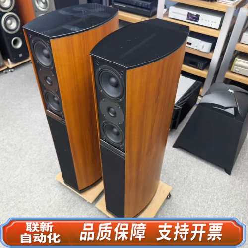 联新设备尊宝D570经典落地音箱HIFI音箱，音箱标准三分频底下还