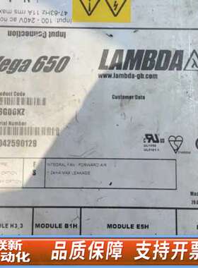 TDK-Lambda Vega650 V6G00KZ电源