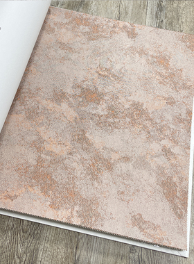 美式复古客厅卧室餐厅沙发床头背景墙灰色乌云提花墙布 工业风