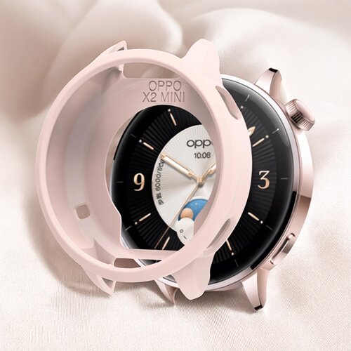 适用OPPOWatchX2mini手表壳保护壳oppo硅胶watchx3mini半包防摔壳