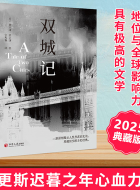 双城记正版无删减宋兆霖全译版查尔斯狄更斯著 批判现实主义作品 雾都孤儿 大卫科波菲尔 狄更斯全集课外阅读世界名著外国文学小说