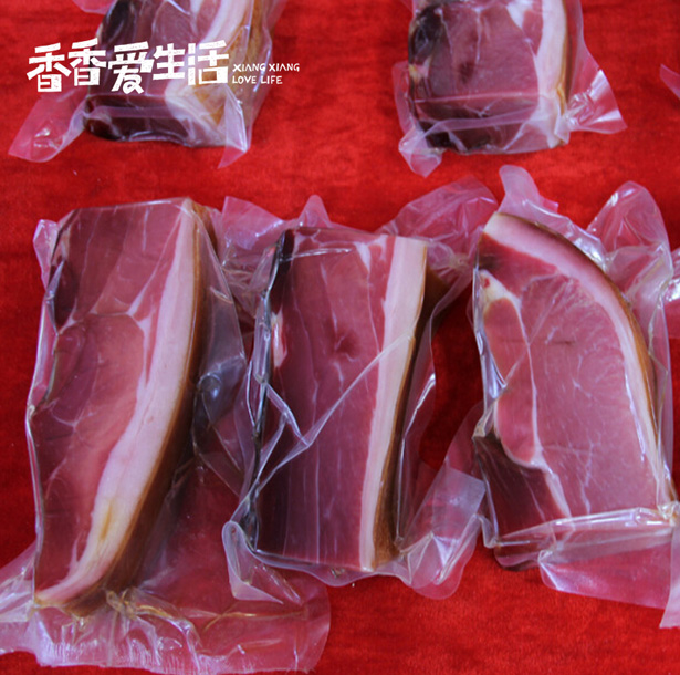 云南农特产品宣威老火腿 食用农家腊肉土猪腌肉美食500g云腿腊味