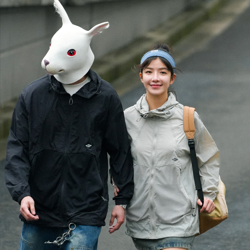 兔先森夏季户外运动轻薄透气防晒衣男女款防紫外线速干防晒服外套