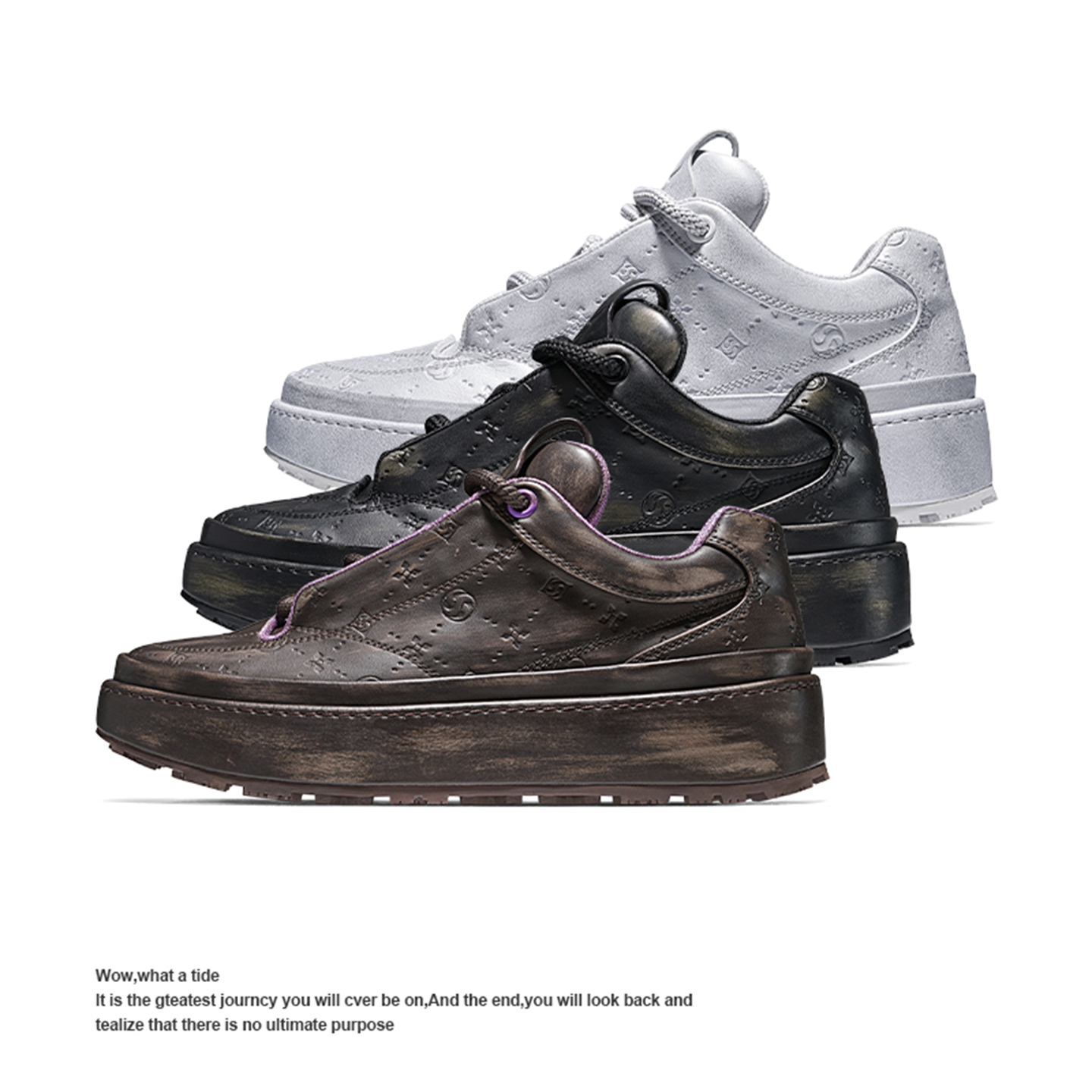 时尚百搭低帮休闲鞋男女款真皮鞋