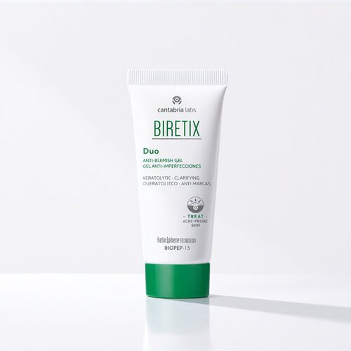 BIRETIX祛痘凝胶碧瑞可西班牙小绿盖精华点痘印去Duo 30ml