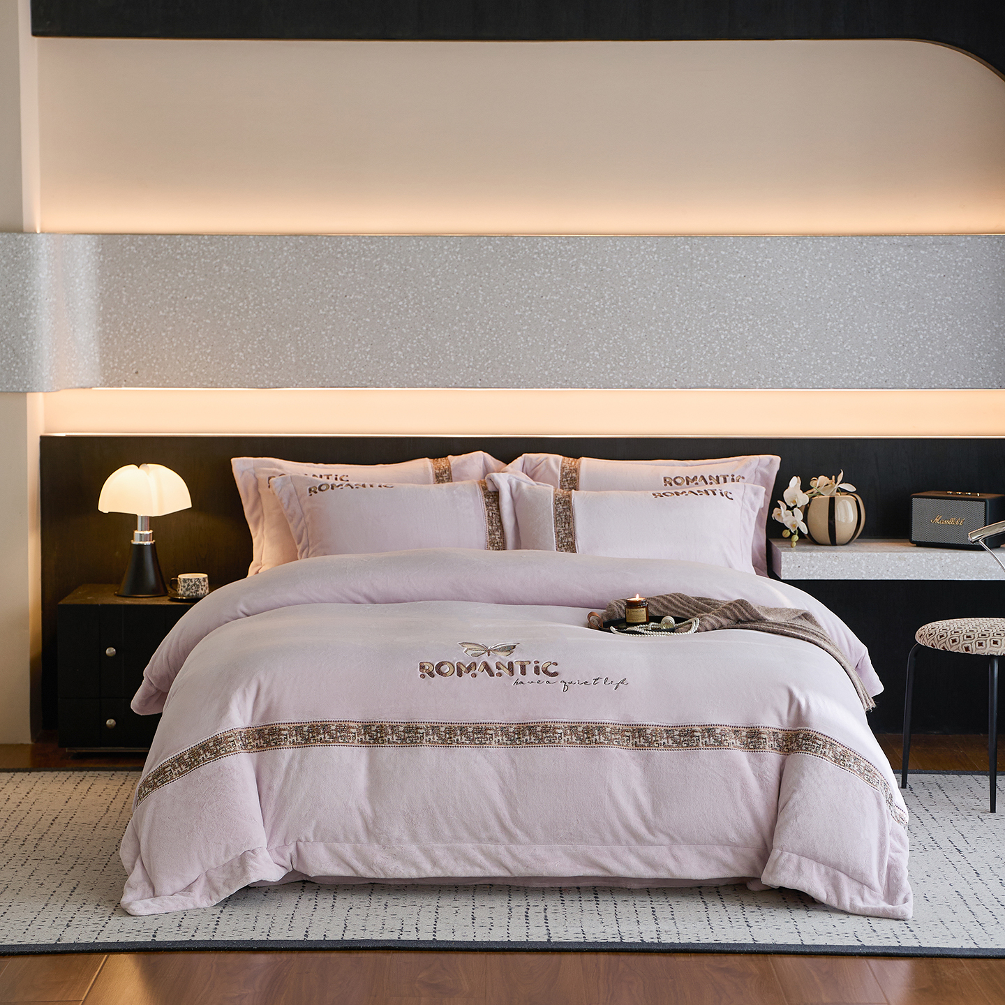 高端绒十斤多牛奶绒四件套床品