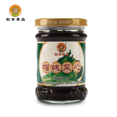 广东增城特产如丰酱菜心酱拌面酱