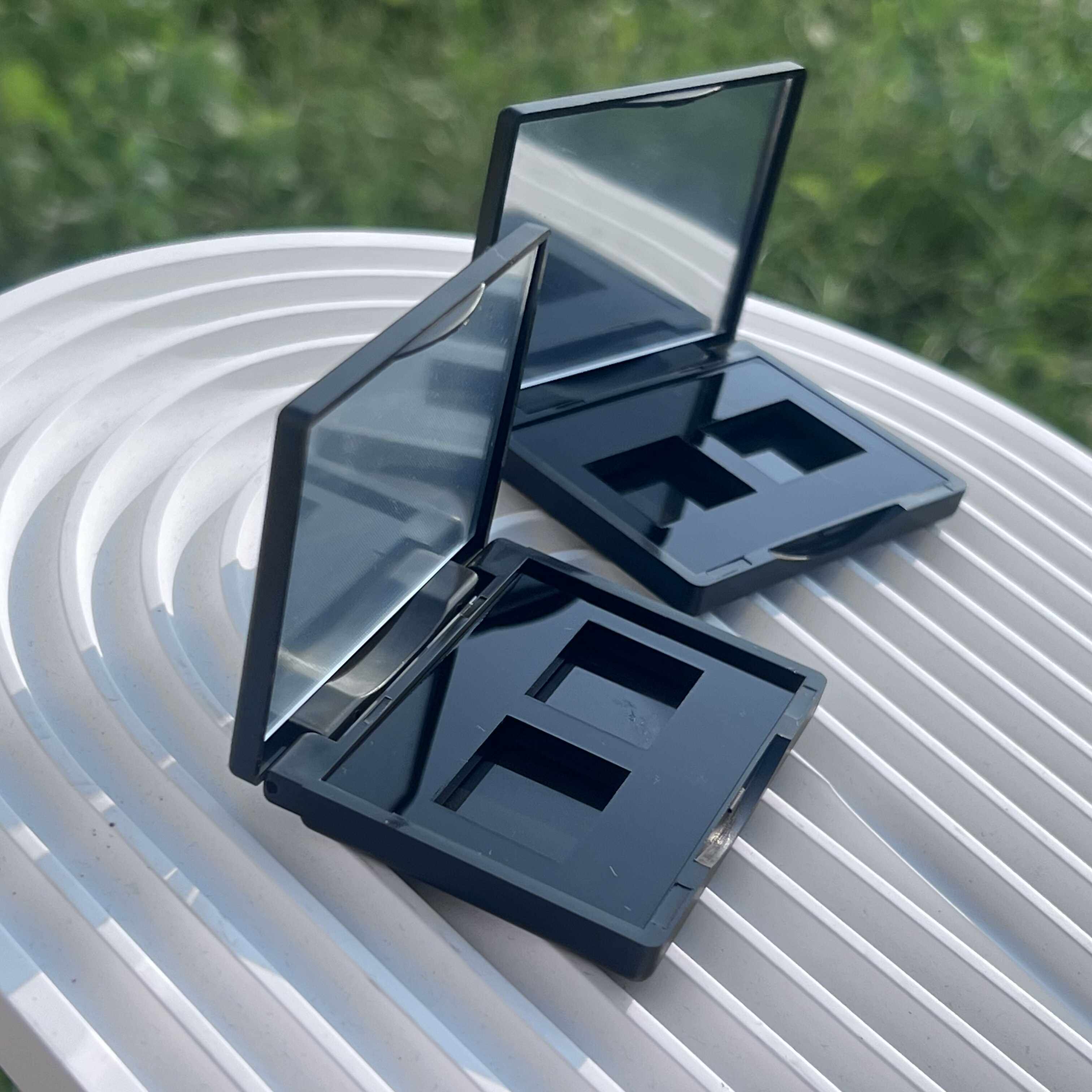 mca小金盘四分之一原切盒鼻影生姜高光一体盘oemga带镜黑盒可定制图片