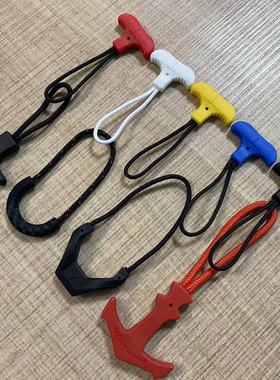 亚马逊BJA户外特种拉片环保TPU 耐寒T字拉牌拉尾拉绳羽绒服拉片