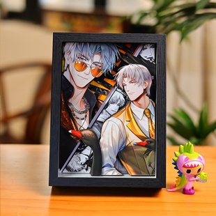 光与夜之恋查理苏3D立体画周边手办装饰挂画摆台手工生日礼物