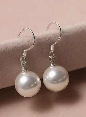高级感人造珍珠耳环女小众设计感耳环轻奢耳扣2026年新款耳饰爆款