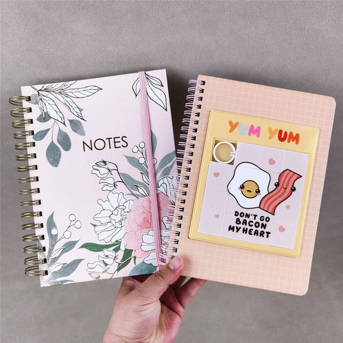 孤品2本一组出！外贸A5硬壳笔记本横线页微瑕