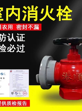 室内消火栓头65消防水带阀门SN65消防器材配件室内消防栓SN50