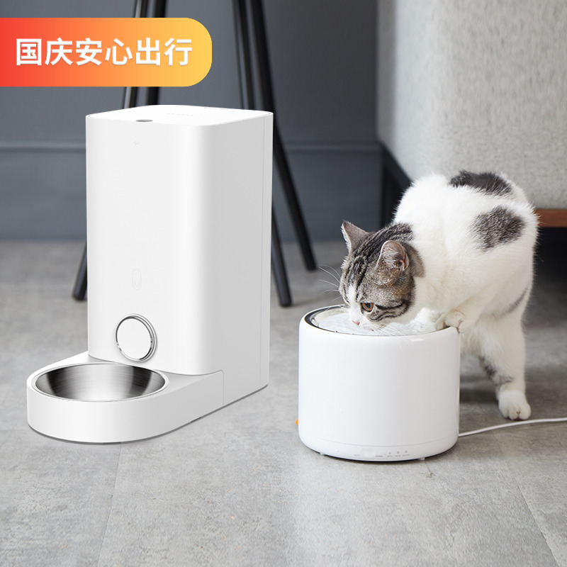 小佩PETKIT宠物智能喂食器自动定时保鲜喂食机投食机狗狗猫咪用品 宠物/宠物食品及用品 宠物智能喂食器 原图主图