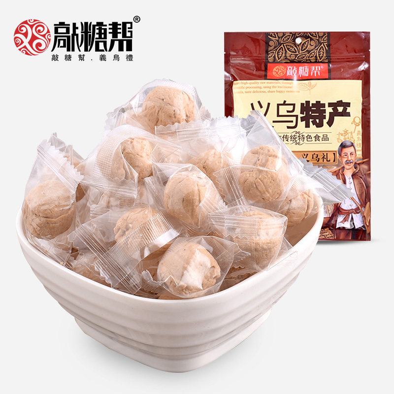 义乌特产鸡毛换糖 敲糖帮姜糖手工姜糖 独立包装姜糖 驱寒 300g