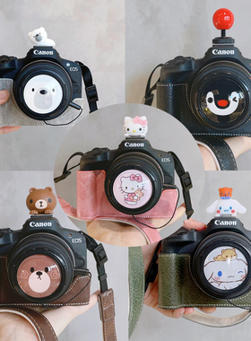 适用于佳能R50保护套R50V g7x2m50二代200d相机包800d壳M200R8r10