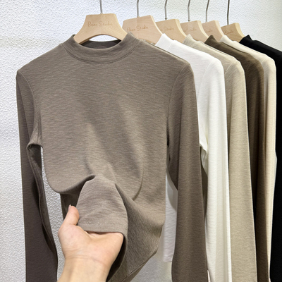 实体连锁店同款高品质长袖打底衫