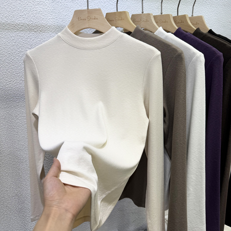 实体连锁店同款高品质半高打底衫