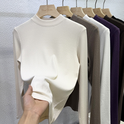 实体连锁店同款高品质半高打底衫