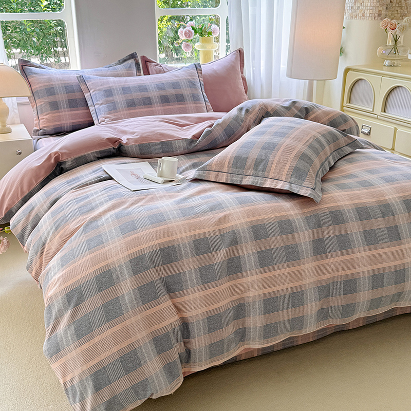 全棉磨毛加厚被套柔软舒适