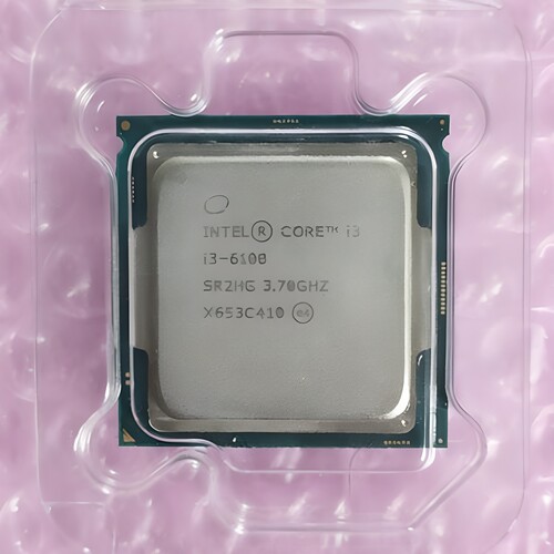 Intel台式机处理器i3-6100CPU