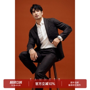 男士 意大利VBC法兰绒羊毛面料 正装 修身 DAS227 意式 西服外套 绅士