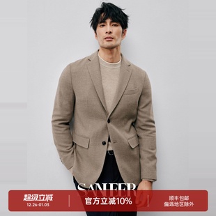 绅士 外套 高档莱赛尔羊毛斜纹面料 西装 DAS252 商务休闲男士 意式