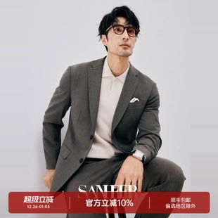 秋季 易打理免烫面料 男士 休闲西装 DAS266 极简商务绅士 外套 厚款