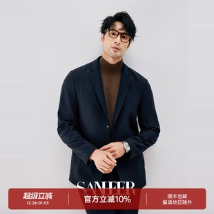 外套 无缝贴合休闲西装 DAS260 舒适保暖复合羊毛底 高端商务通勤