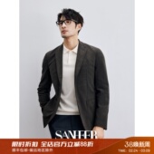 休闲西服外套 修身 DAS243 高端免烫抗皱易打理灯芯绒男士 商务绅士