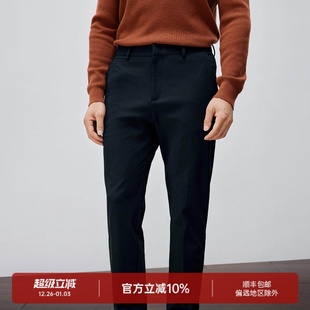 休闲裤 冬季 厚款 抗皱弹力复合蓄热抗菌底部 DBL104 软壳通勤裤