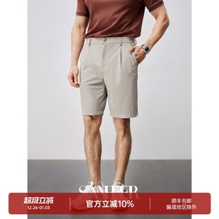 单褶休闲短裤 夏季 男士 抗紫外线冰丝凉感面料 DBL063 零感五分裤