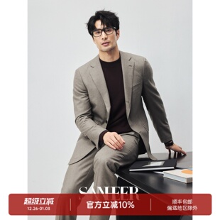 外套 高端意大利VBC法兰绒精纺羊毛面料西装 DAS262 比耶拉骑士