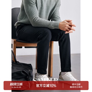 抗皱显瘦休闲裤 冬季 黑科技保暖3D羽绒底 羽绒裤 DBL048 抗寒