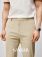 DBL080 卡其色休闲裤 SANHEER 易打理防水防污四面弹冰丝面料