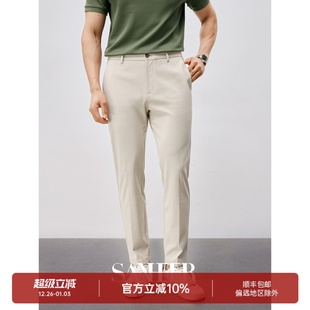 休闲长裤 夏季 冰凉顺滑男士 日本三醋酸针织面料 DBL082 高端商务