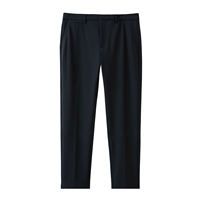 Winter "Soft Shell Commuter Pants" anti-wrinkle, elastic, composite heat storage and antibacterial bottom thick casual pants DBL104 thumbnail 2