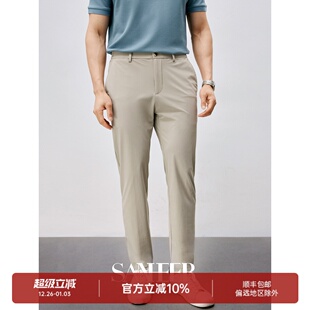 休闲裤 抗紫外线冰丝凉感面料腰侧松紧男士 DBL075 零感轻松裤 夏季