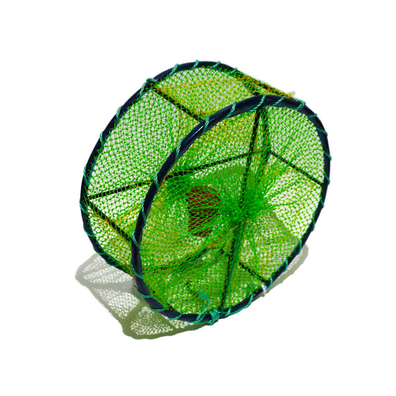 Đồ câu cá lanxin lồng cua hình tròn lồng cua lồng cua lồng bắt tôm cua lông tôm càng cua ngư dân biển hạng nặng