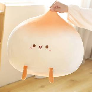 馒头抱枕娃娃可爱大号圆形玩偶毛绒玩具公仔儿童女生睡觉专用枕头