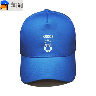 倴足球皇马队虚线男女克罗斯球休闲一件起定制夏季遮阳鸭舌棒球帽