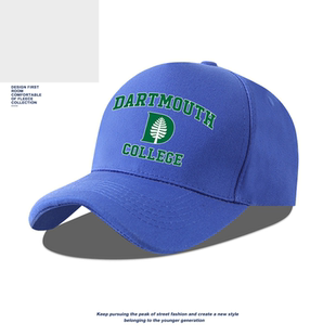 达特茅斯学院纪念文化棒球帽子美国名校男女学生遮阳防晒鸭舌帽子
