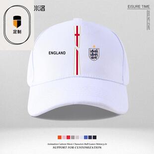倴英格兰England周边鸭舌帽男女足球国家队运动训练帽子防晒棒球