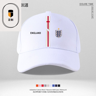 英格兰England周边鸭舌帽男女足球国家队运动训练帽子防晒棒球帽