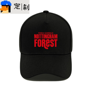 诺丁汉森林队克劳夫足球迷粉丝应援周边定制户外遮阳棒球帽鸭舌帽