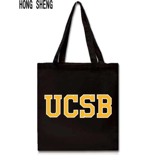 UCSB加州大学圣塔芭芭拉分校帆布包单肩帆布袋手提女