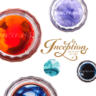 [剁手慢] 奈多美x东西一巷菊序复古浓郁 钢笔彩色墨水蘸水10色